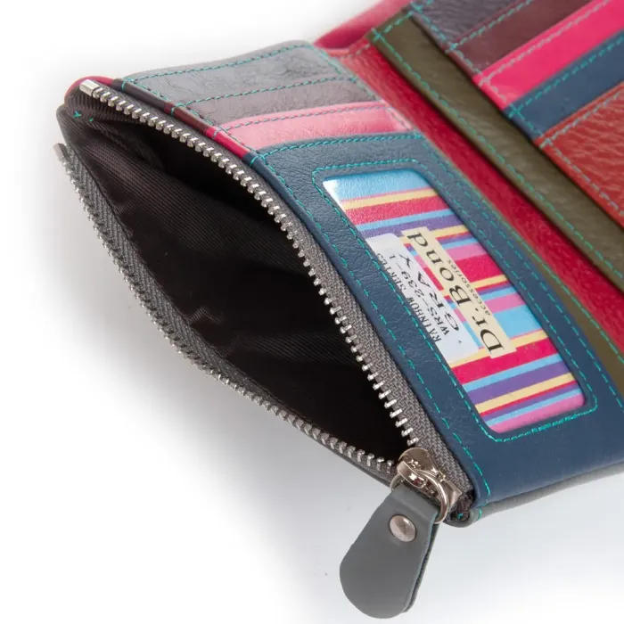 Кошелек Rainbow Женский кожа DR. BOND WRS-239-1 gray