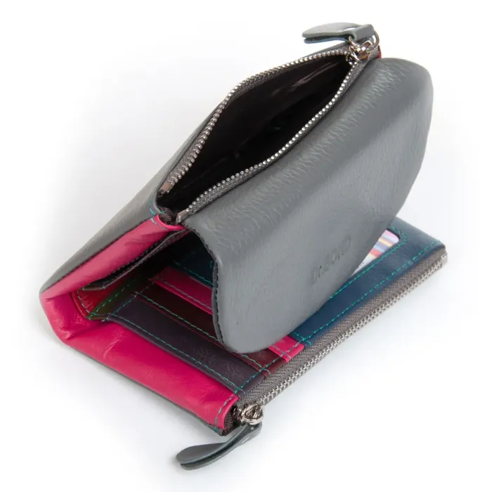 Кошелек Rainbow Женский кожа DR. BOND WRS-239-1 gray