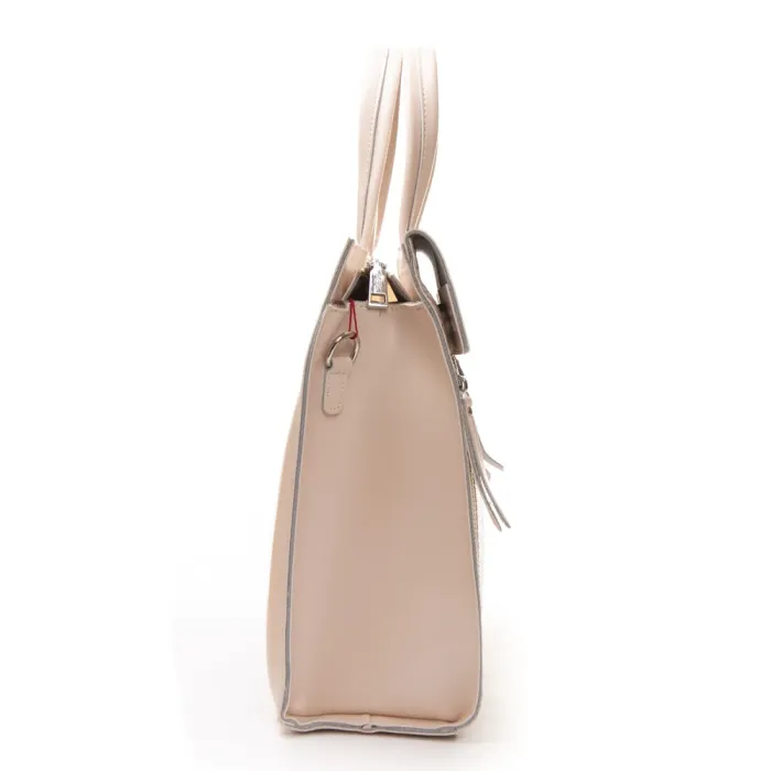 Сумка Женская Классическая кожа ALEX RAI 5052 beige