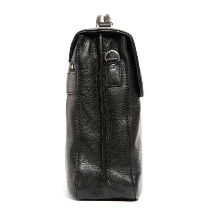 Сумка Мужская Портфель кожа 020008004 black