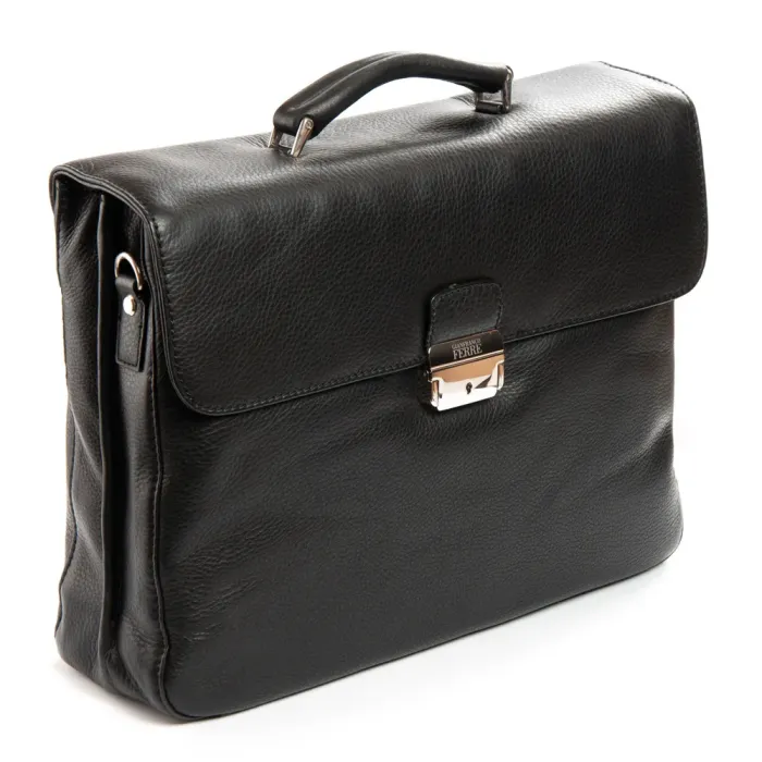 Сумка Мужская Портфель кожа 020008004 black