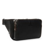 Сумка Мужская На пояс кожа BRETTON 2001-5 black