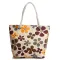 Сумка Женская Пляжная текстиль LUXEVA 5028-15 beige цветы