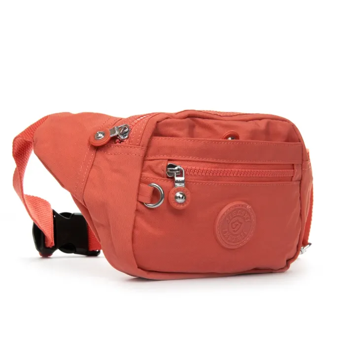 Сумка Женская Текстиль на пояс полиамид Jielshi ZT-001 orange