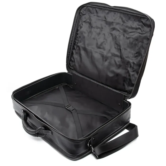 Сумка Мужская Дорожная кожа BRETTON 9512-1 black