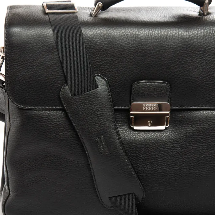 Сумка Мужская Портфель кожа 020008004 black