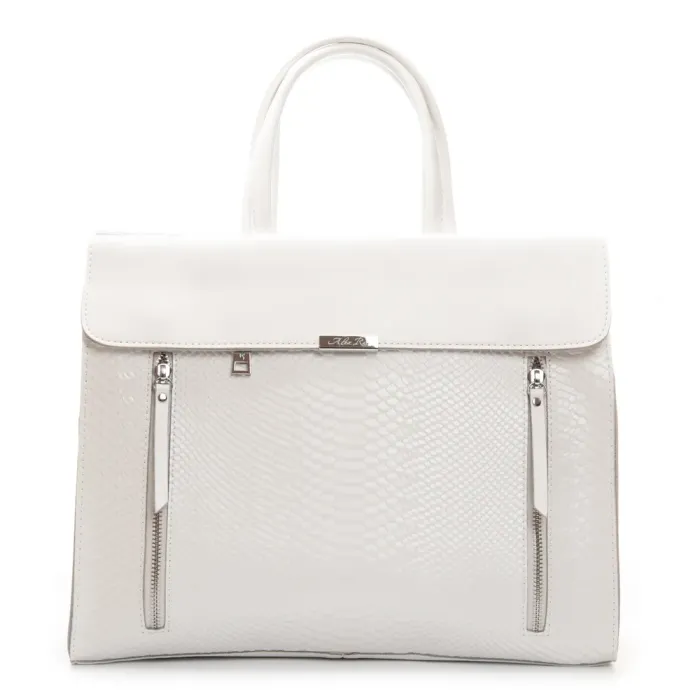 Сумка Женская Классическая кожа ALEX RAI 5052 white