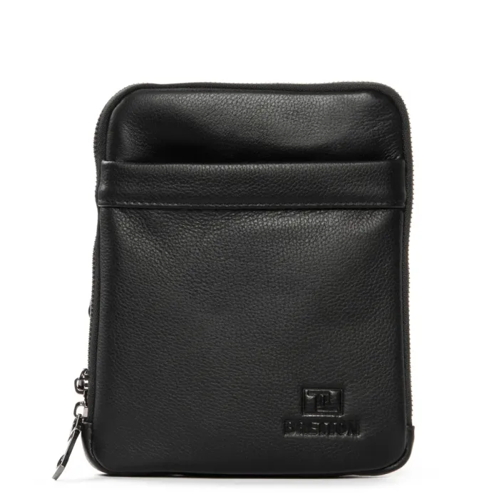 Сумка Мужская Планшет кожа BRETTON 3846-6 black