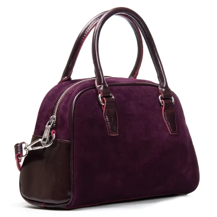 Сумка Женская Классическая замш ALEX RAI 3036 bordo