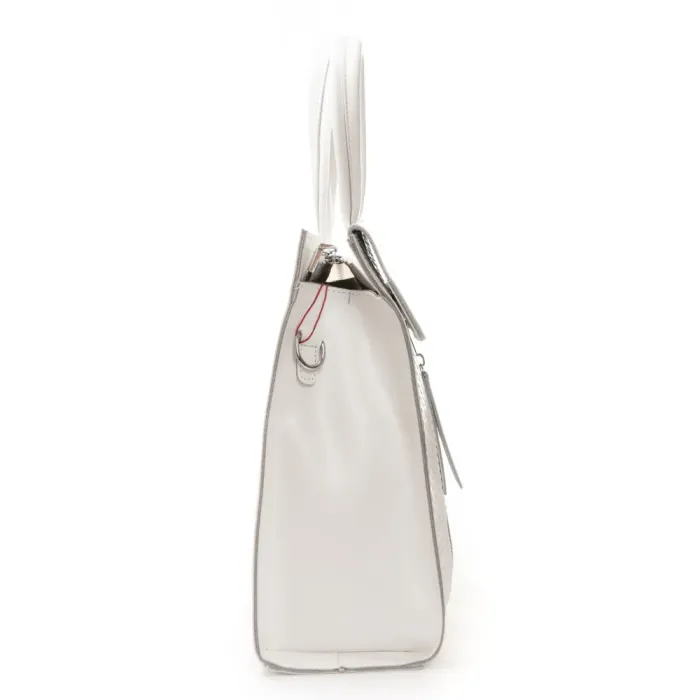 Сумка Женская Классическая кожа ALEX RAI 5052 white