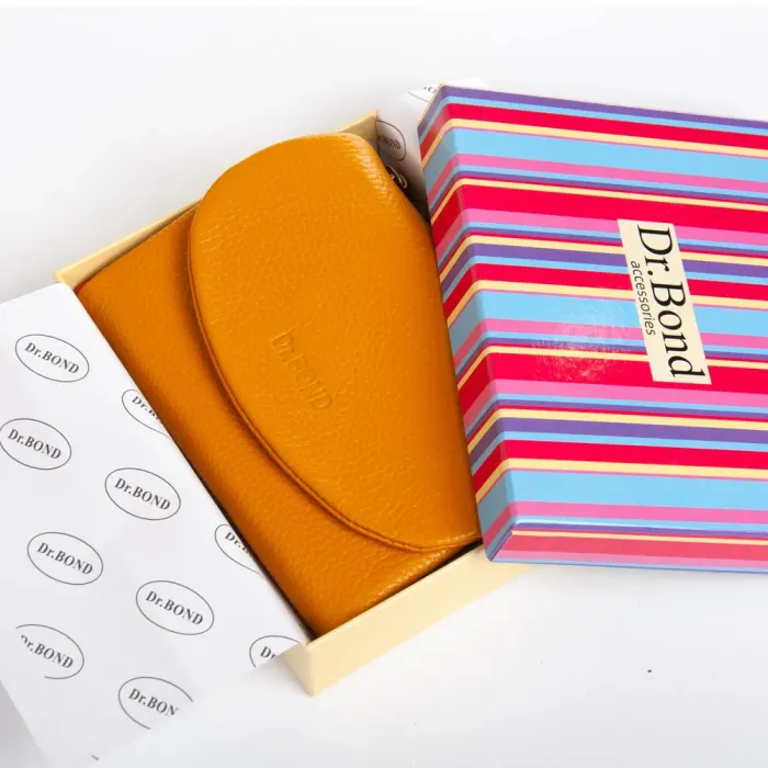 Кошелек Rainbow Женский кожа DR. BOND WRS-239-1 yellow