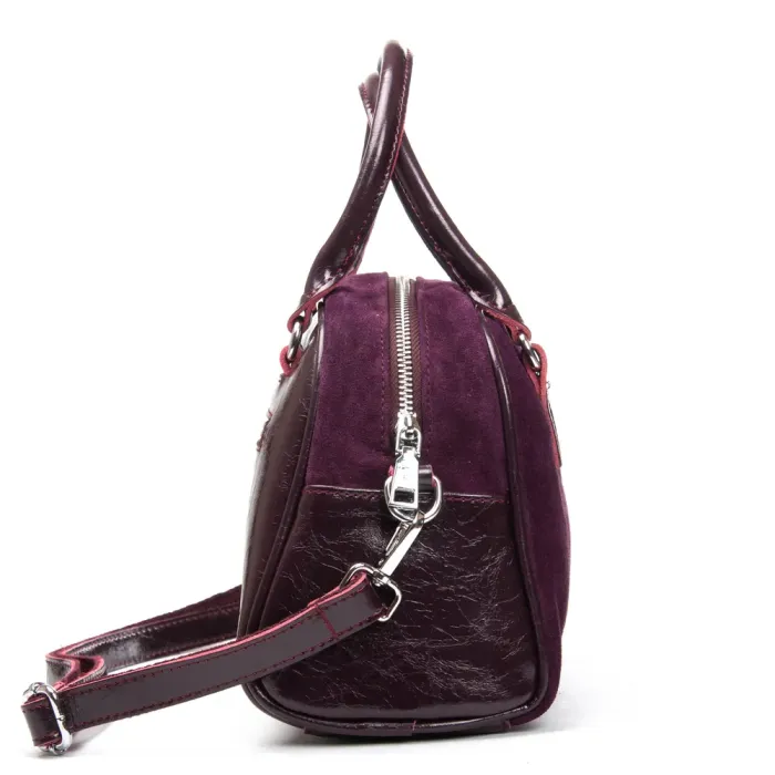 Сумка Женская Классическая замш ALEX RAI 3036 bordo