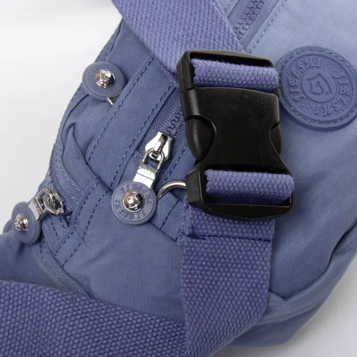 Сумка Женская Текстиль на пояс полиамид Jielshi ZT-001 l.blue