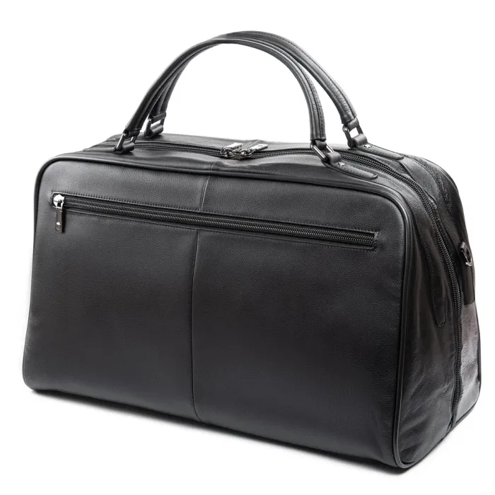 Сумка Мужская Дорожная кожа BRETTON 3485-34 black