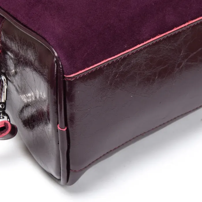 Сумка Женская Классическая замш ALEX RAI 3036 bordo