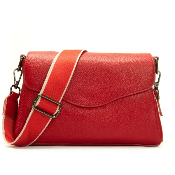 Сумка Женская Классическая кожа ALEX RAI 99118 red
