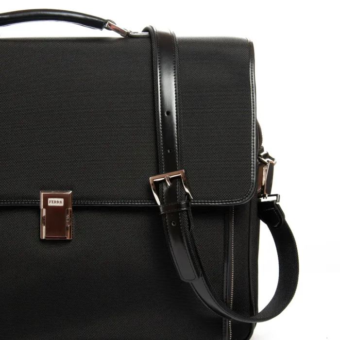 Сумка Мужская Портфель кожа 02000707001 black