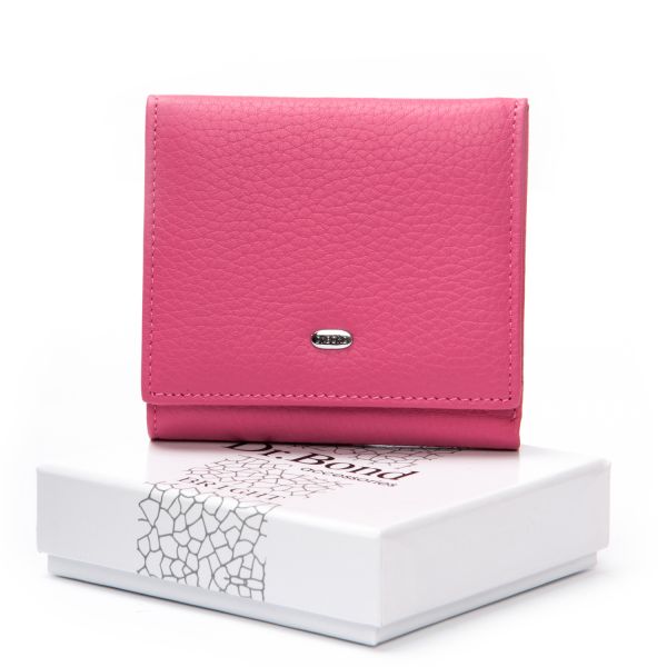 Кошелек Bright Женский кожа DR. BOND WS-219 plum-red