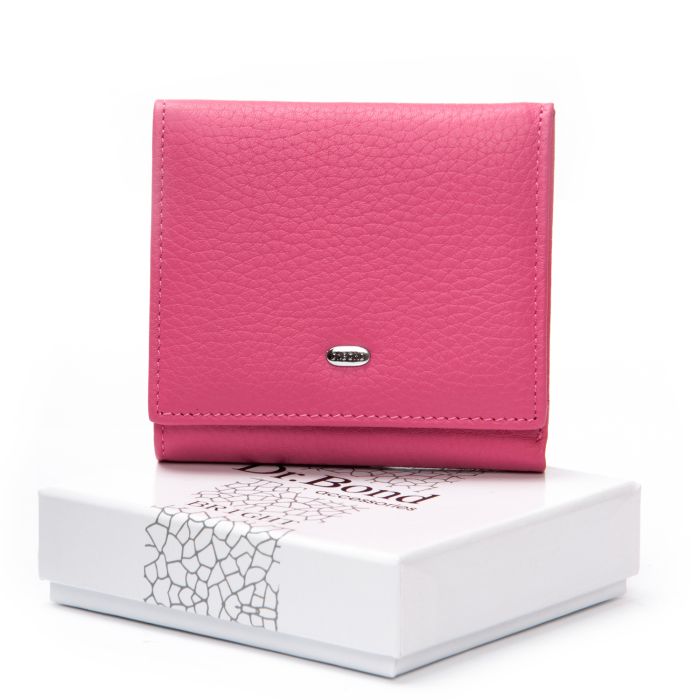 Кошелек Bright Женский кожа DR. BOND WS-219 plum-red