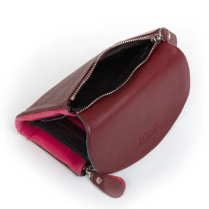 Кошелек Rainbow Женский кожа DR. BOND WRS-239-1 wine red