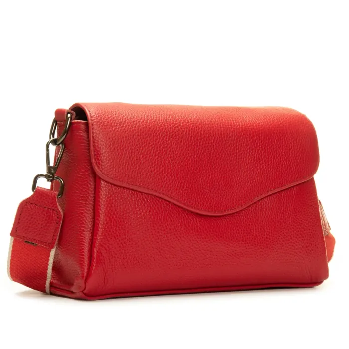Сумка Женская Классическая кожа ALEX RAI 99118 red