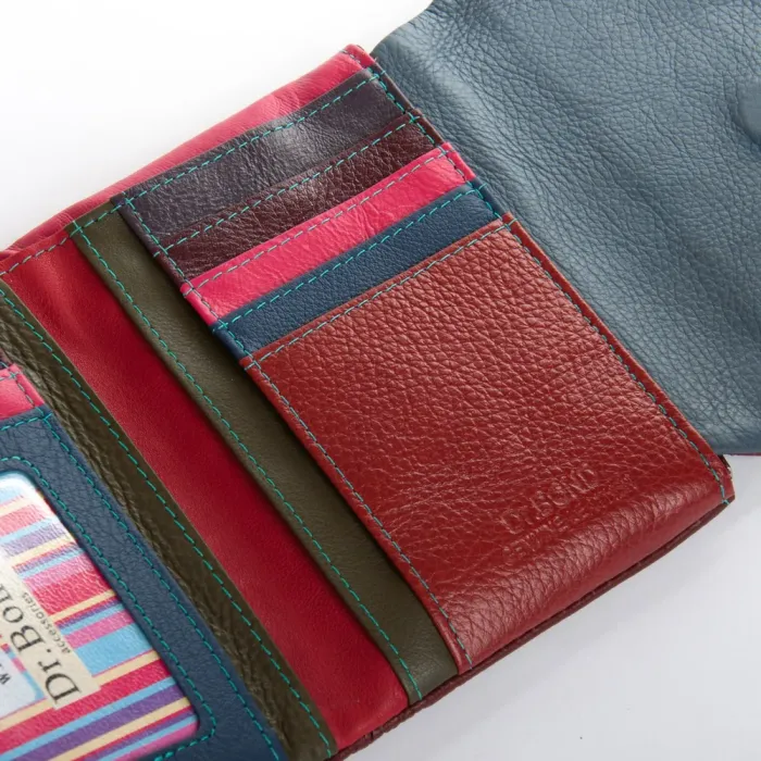 Кошелек Rainbow Женский кожа DR. BOND WRS-239-1 wine red