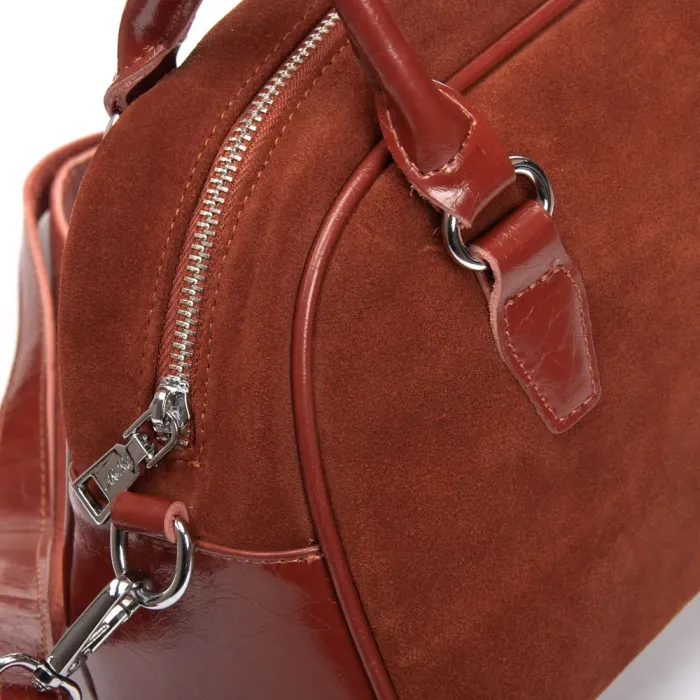 Сумка Женская Классическая замш ALEX RAI 3036 camel