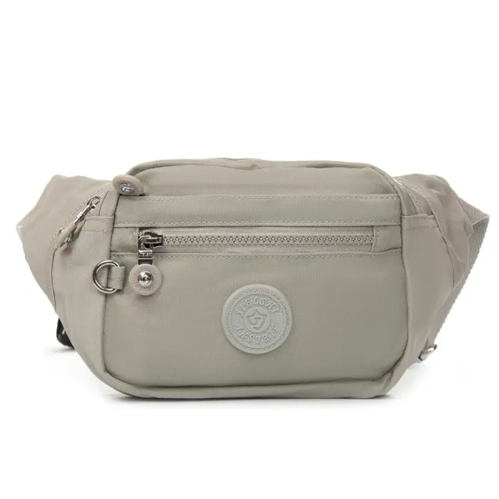 Сумка Женская Текстиль на пояс полиамид Jielshi ZT-001 beige