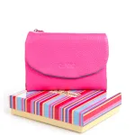 Кошелек Rainbow Женский кожа DR. BOND WRS-239-1 plum-red