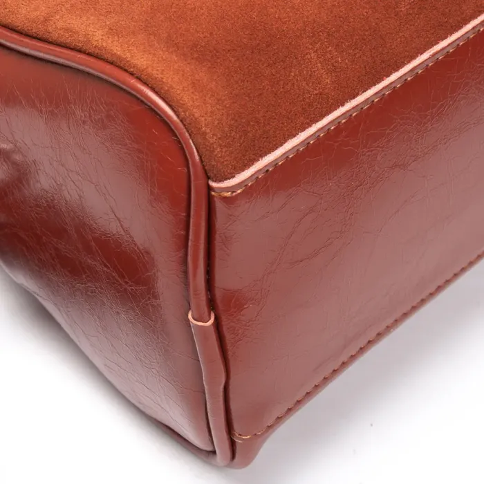 Сумка Женская Классическая замш ALEX RAI 3036 camel