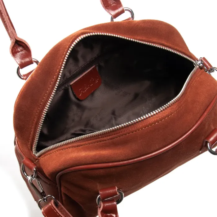 Сумка Женская Классическая замш ALEX RAI 3036 camel