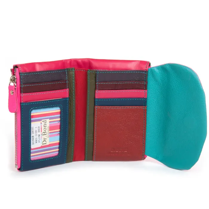 Чоловічий гаманець Classic шкіряний Dr.Bond MSM-1 black