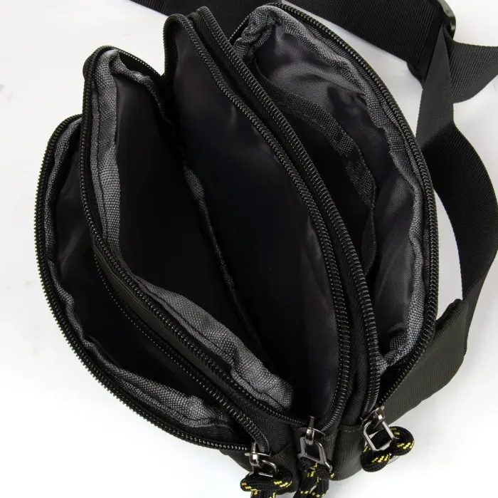 Сумка Мужская На пояс нейлон Lanpad 61043 green