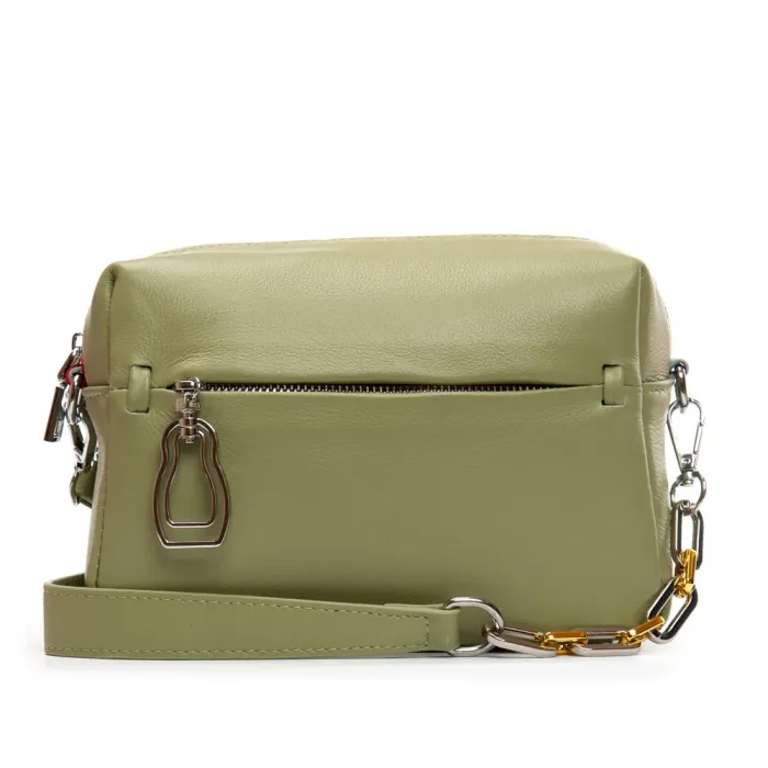 Сумка Женская Классическая кожа ALEX RAI 2044-9 olive