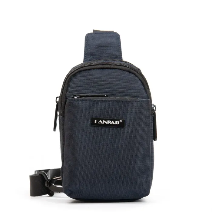 Сумка Мужская На Плечо нейлон Lanpad 0929 blue