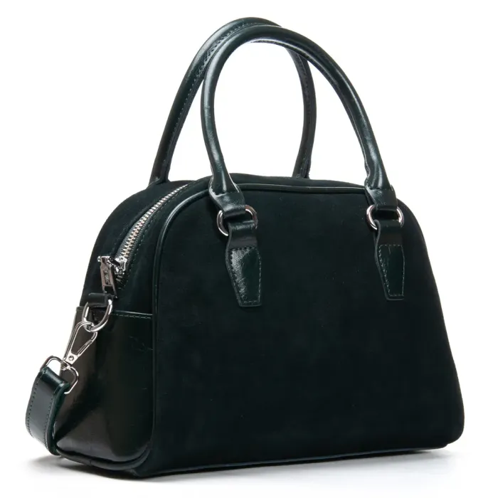 Сумка Женская Классическая замш ALEX RAI 3036 green