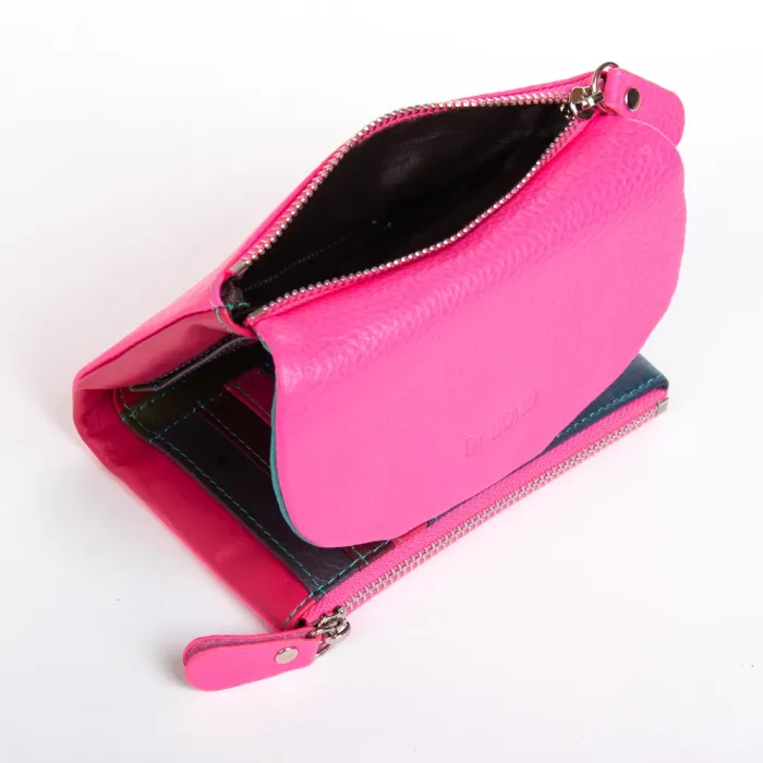 Кошелек Rainbow Женский кожа DR. BOND WRS-239-1 plum-red