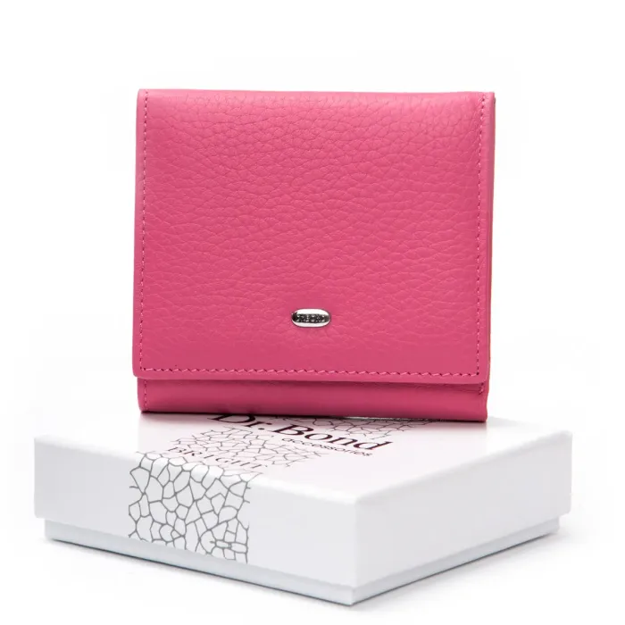 Кошелек Bright Женский кожа DR. BOND WS-219 plum-red