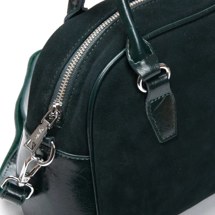 Сумка Женская Классическая замш ALEX RAI 3036 green