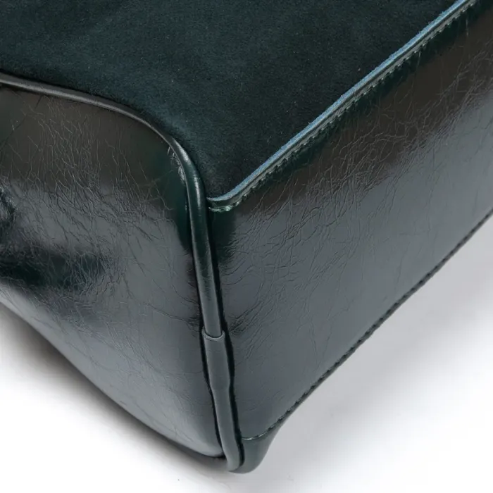 Сумка Женская Классическая замш ALEX RAI 3036 green