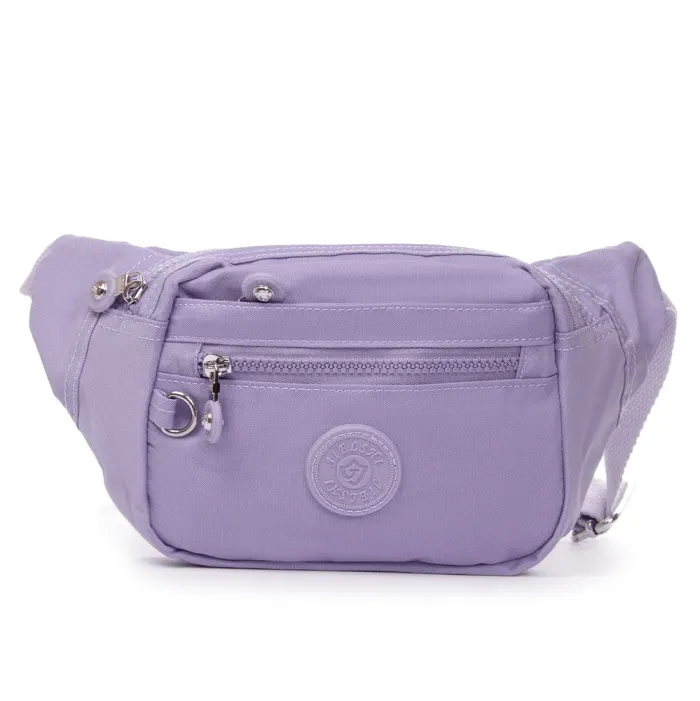 Сумка Женская Текстиль на пояс полиамид Jielshi ZT-001 l.purple