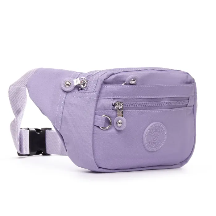 Сумка Женская Текстиль на пояс полиамид Jielshi ZT-001 l.purple