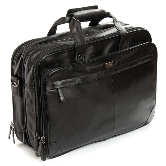 Сумка Мужская Дорожная кожа 02000305001 black