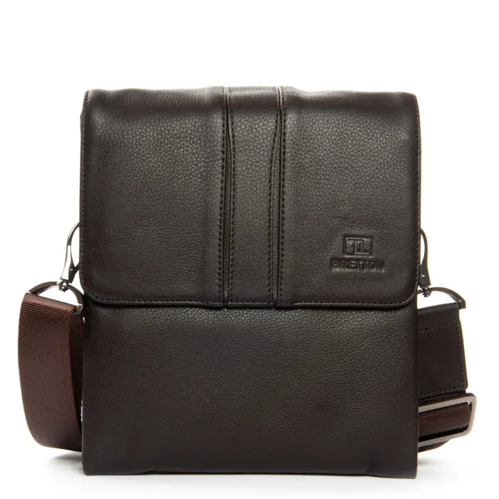 Сумка Мужская Планшет кожа BRETTON 5299-4 brown