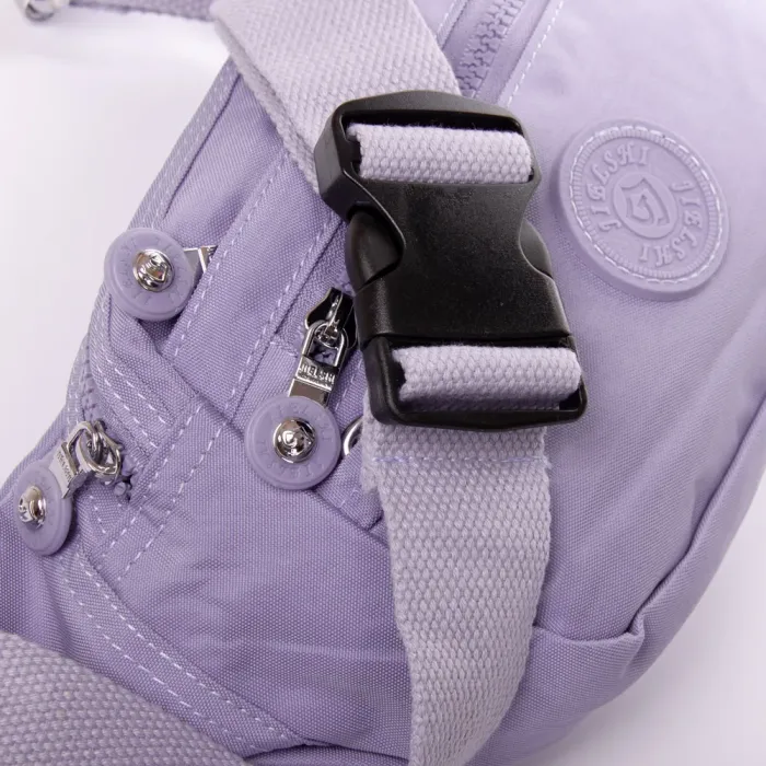 Сумка Женская Текстиль на пояс полиамид Jielshi ZT-001 l.purple