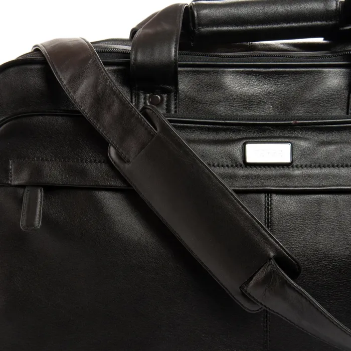 Сумка Мужская Дорожная кожа 02000305001 black