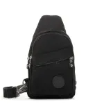 Сумка Женская Текстиль бананка полиамид Jielshi 0879 black