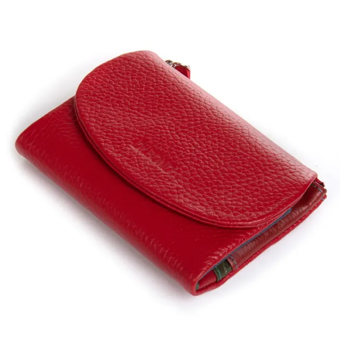 Кошелек Rainbow Женский кожа DR. BOND WRS-239-1 red