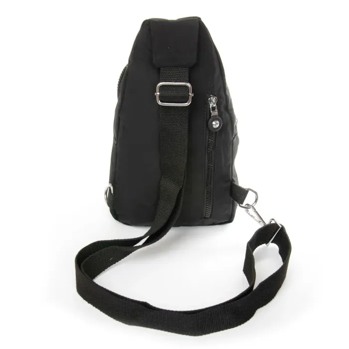 Сумка Женская Текстиль бананка полиамид Jielshi 0879 black
