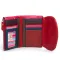 Кошелек Rainbow Женский кожа DR. BOND WRS-239-1 red